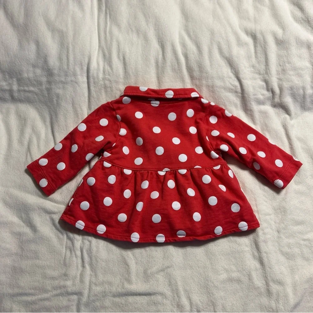 Carter's Red Baby Jacket with White Dots‎